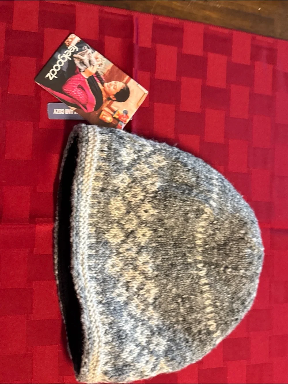 Feelgoodz gray beanie hat